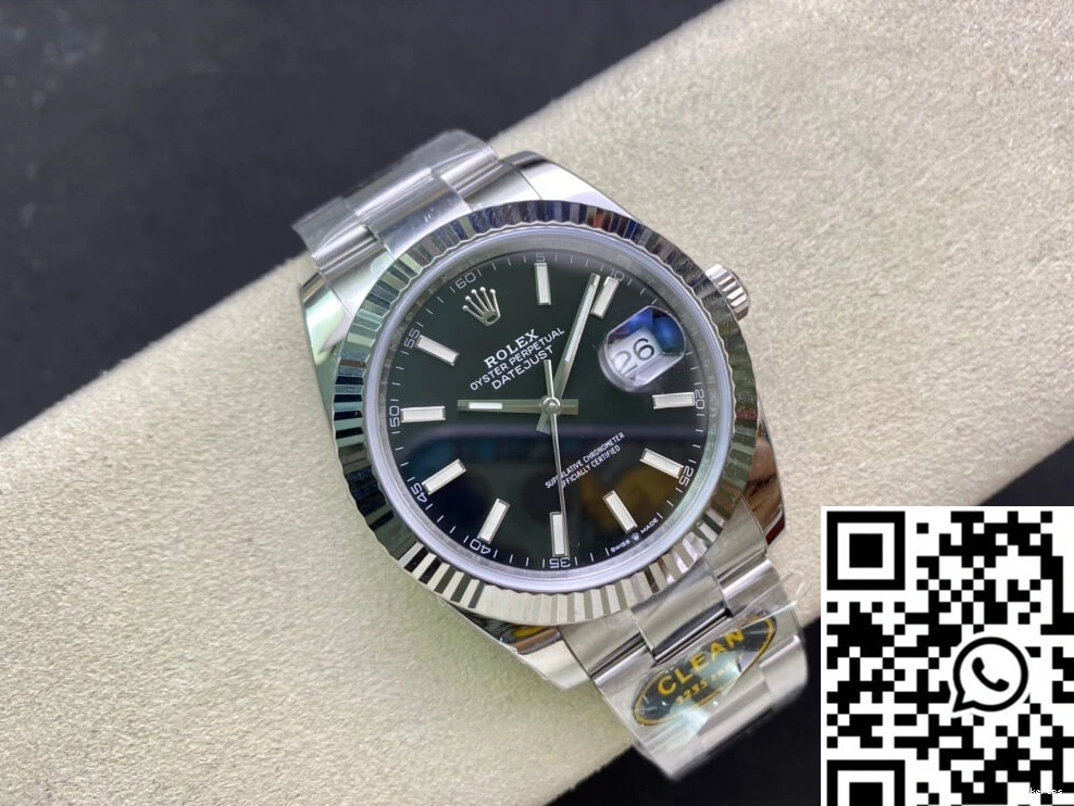 Rolex Factory Dial Datejust M126334-0017 Black Clean 0124